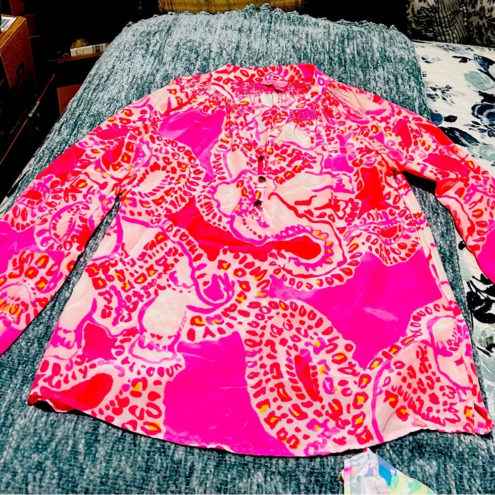 Lilly Pulitzer Tunic Top, sz Small